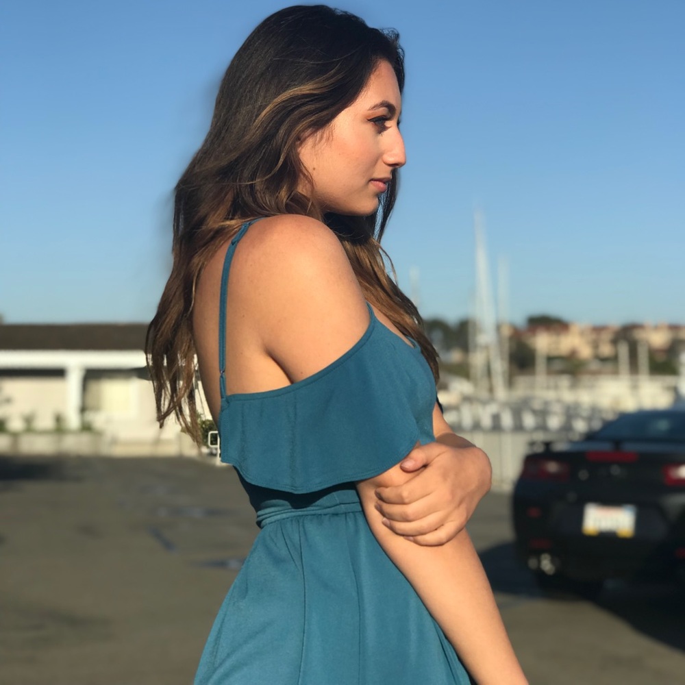 Blue Urban Outfitter romper